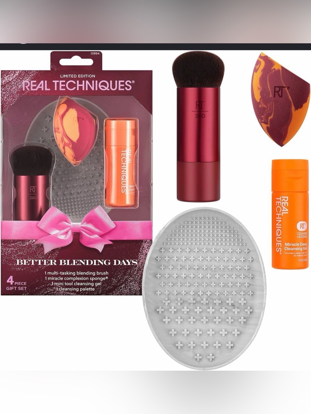 REAL TECHNIQUES Better Blending Days 4-pc gift set